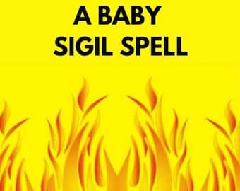 A Baby Custom Sigil Spell Art  Svg Png Ai 1 one dollar