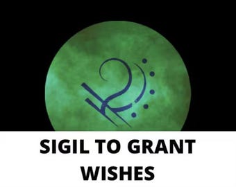 Wish Custom Sigil Spell 1 one dollar