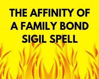 Unlock the Power of Family Bonding with the Affinity of a Family Bond Custom Sigil Spell! Art  Svg Png Ai 1 one dollar