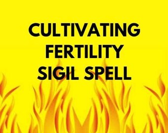 Cultivating Fertility Custom Sigil Spell Art  Svg Png Ai 1 one dollar