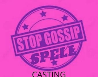 334 Stop Gossip Spells, Shut Up Spell - Stop gossip and rumors, keep someone quiet, save your reputation Friendship 334
