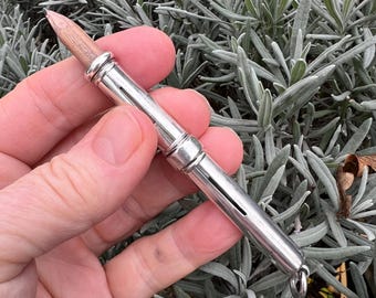 Vintage Sterling Silver Propelling Pencil: Solid Silver Writing