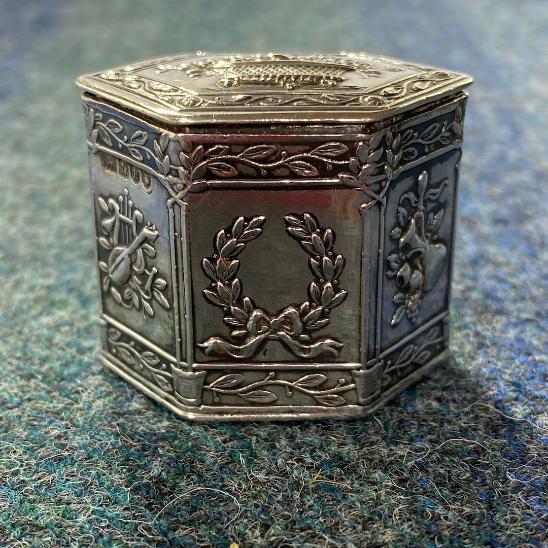 【在庫処分大特価!!】 Antique Silver Box 1903 - Etsy その他