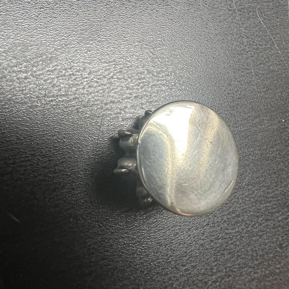 Antique black dot paste stud buttonhole - image 2