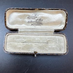 Antique brooch box