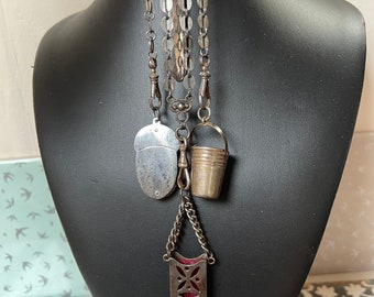 Georgian chatelaine sewing gothic