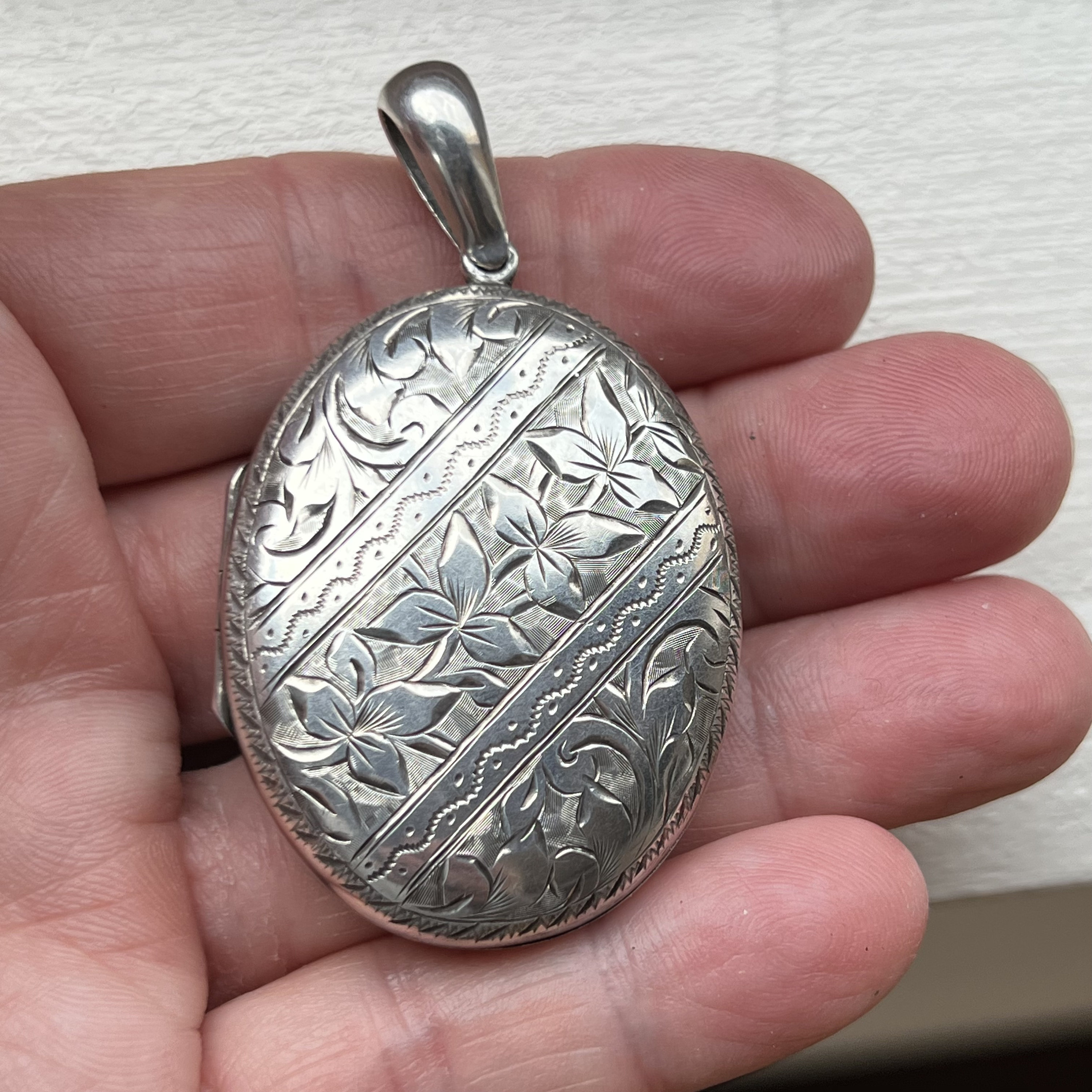 Antique Silver Locket Birmingham 1883 Bundle 2B