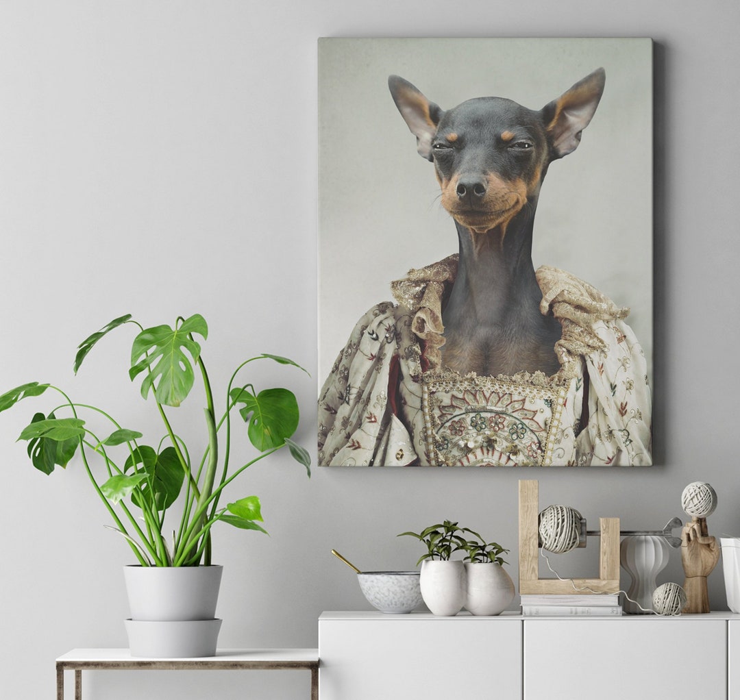 Custom Pet Portrait // Pet Portraits / Regal Pet Portrait / Renaissance