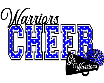Warriors Cheer SVG