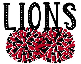 Lions Cheer SVG