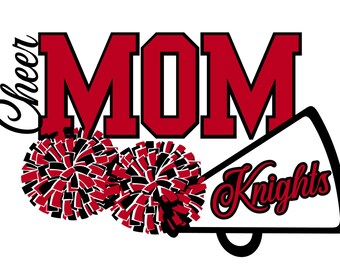 Download Knights Cheer Mom Etsy