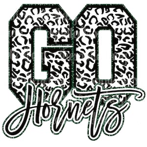 GO Hornets Leopard SVG/PNG