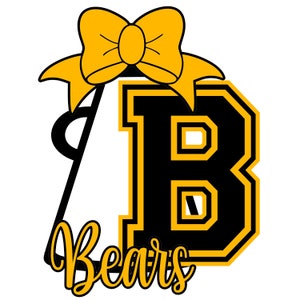 Bears Cheer SVG/PNG