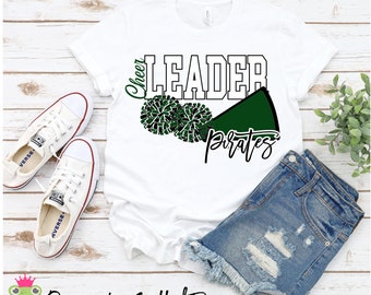 Pirates Cheerleader SVG/PNG