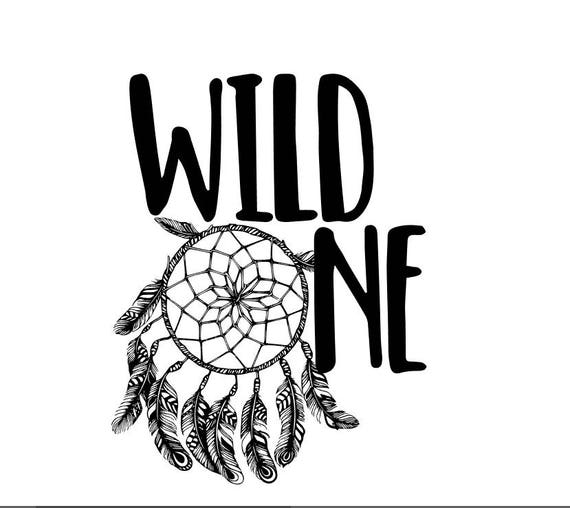 Download Wild One Dreamcatcher Svg Etsy