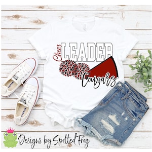 Cougars Cheerleader SVG/PNG