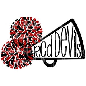 Rote Teufel jubeln SVG/PNG
