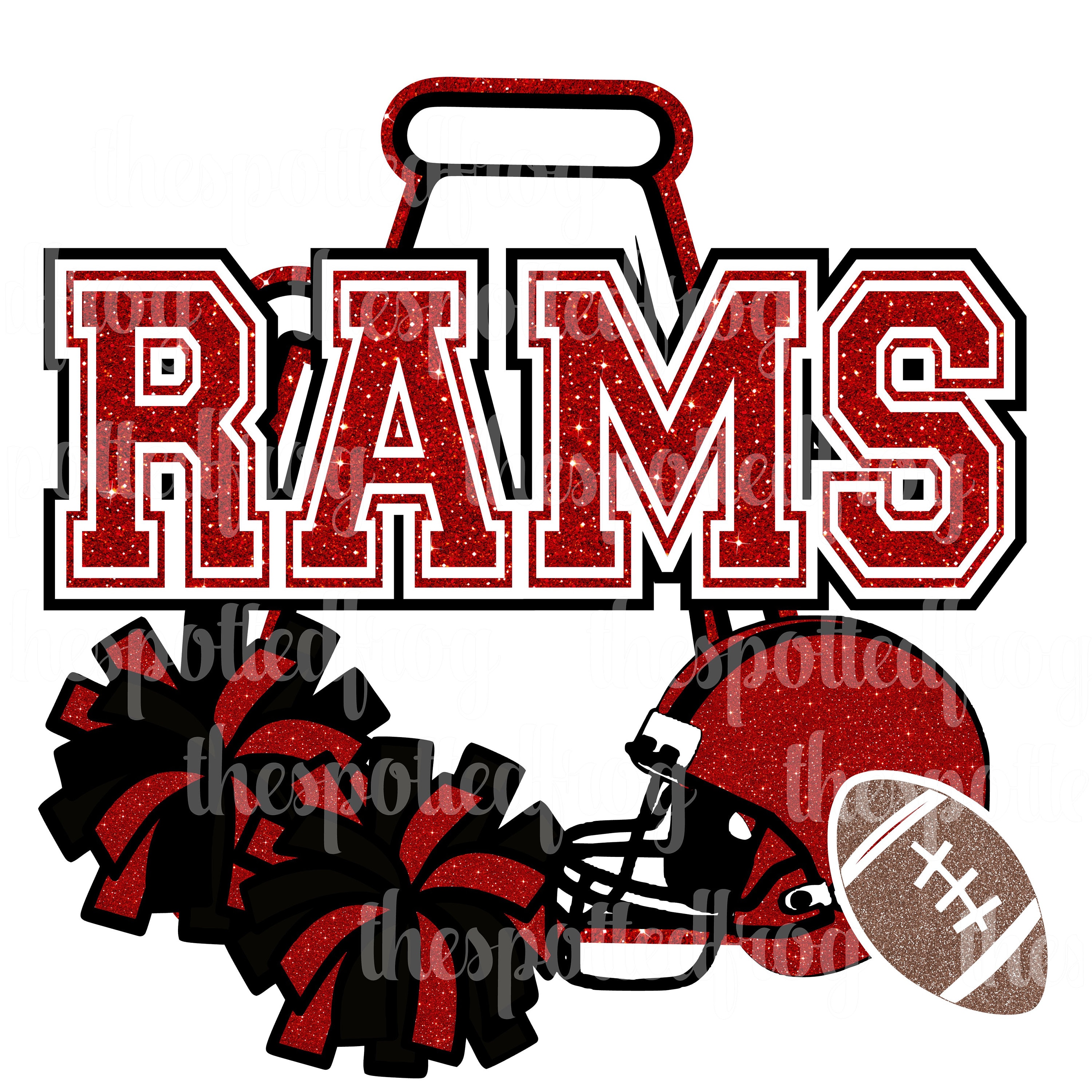 Rams Cheer SVG/PNG - Etsy
