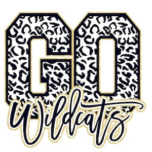 Go Wildcats Leopard PNG/SVG