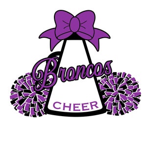 Broncos Cheer SVG
