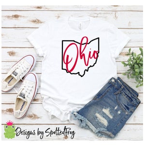 Ohio State Outline SVG/PNG