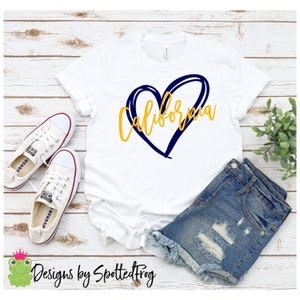 California Heart SVG/PNG