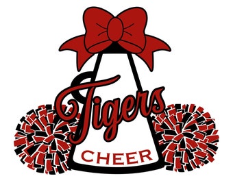 Tijgers juichen SVG/PNG toe