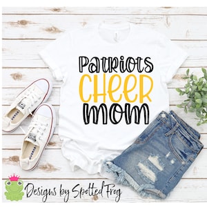 Cheer Mom Patriots SVG/PNG
