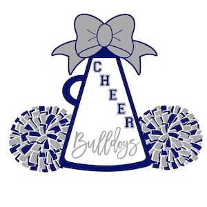 Bulldogs Cheer SVG