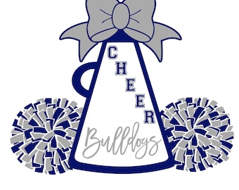 Bulldogs Cheer SVG