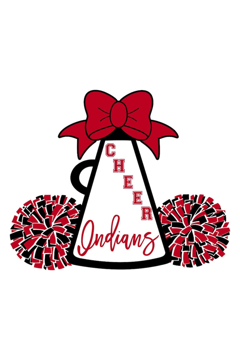 Indians Cheer SVG | Etsy