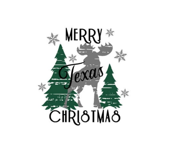 Download Distressed Merry Texas Christmas Svg Etsy