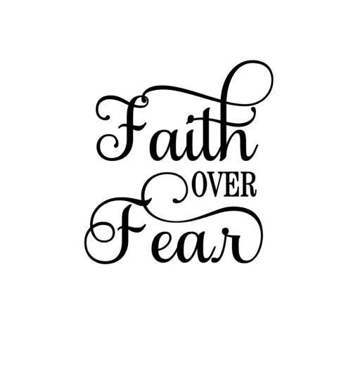 Faith Over Fear SVG - Etsy