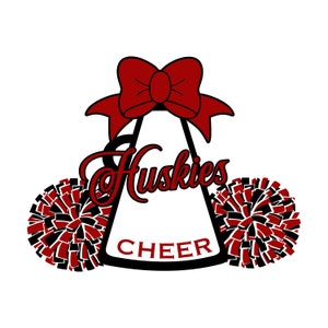 Huskies Cheer SVG/PNG