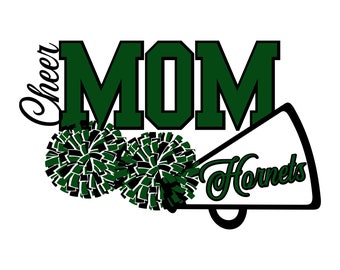 Hornets Cheer Mom SVG/PNG