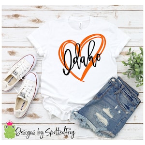 Idaho Heart SVG/PNG
