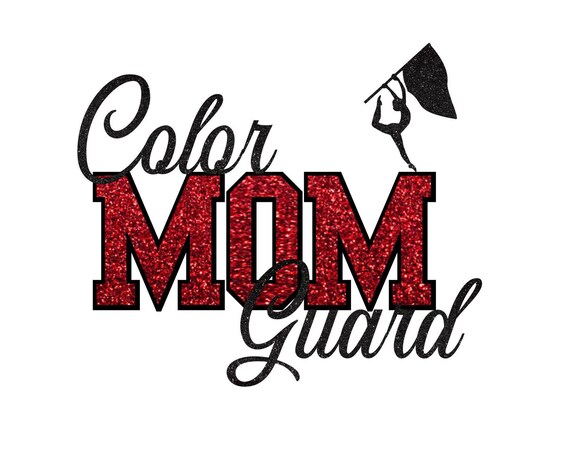 Download Colorguard MOM SVG | Etsy