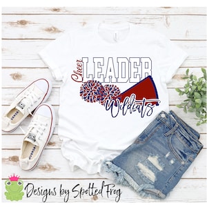 Wildcats Cheerleader SVG/PNG