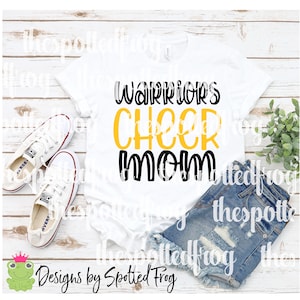 Cheer Mom Warriors SVG/PNG