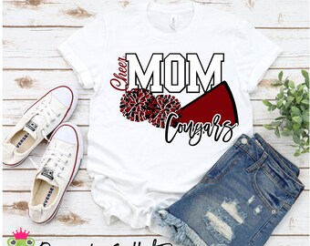 Cougars Cheer MOM SVG/PNG