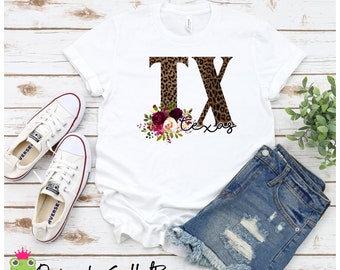 Texas Leopard Flowers Printable PNG