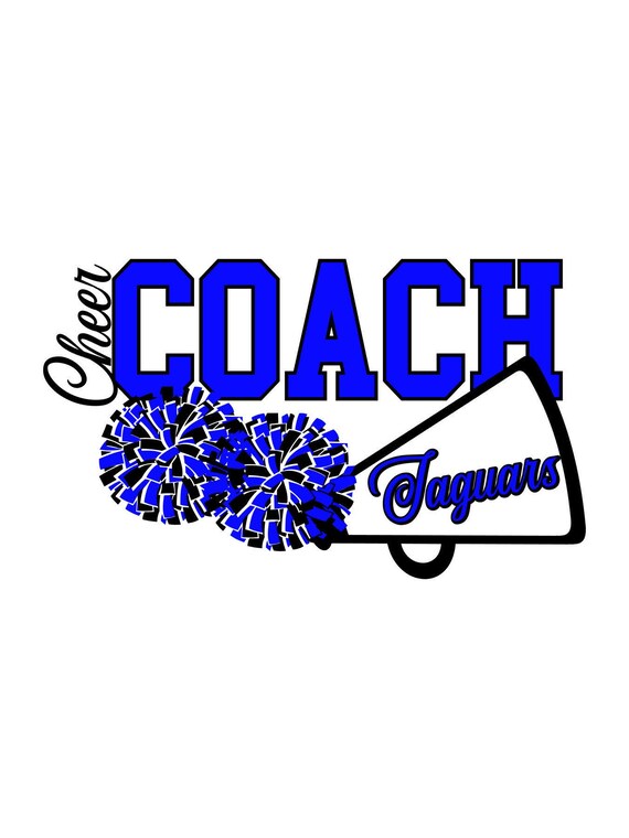 Jaguars Cheer Coach SVG
