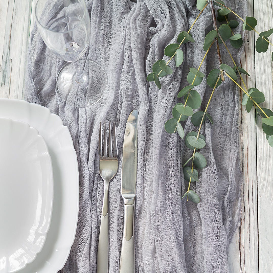 Gauze table Runner Wedding decor Event centerpiece runner Etsy