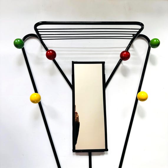 1950s Iconic Designer Roger Feraud Vintage Coat Atomic Hallway