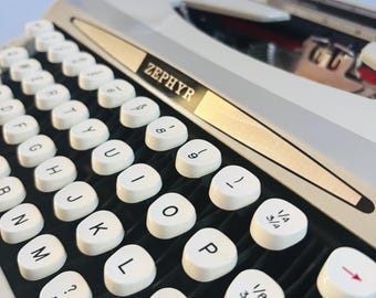 1970年代 スミス コロナ デラックス ゼファー タイプライター