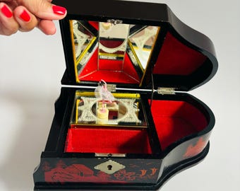 Collectors Vintage Japanese 1950s Musical Box Magnetic