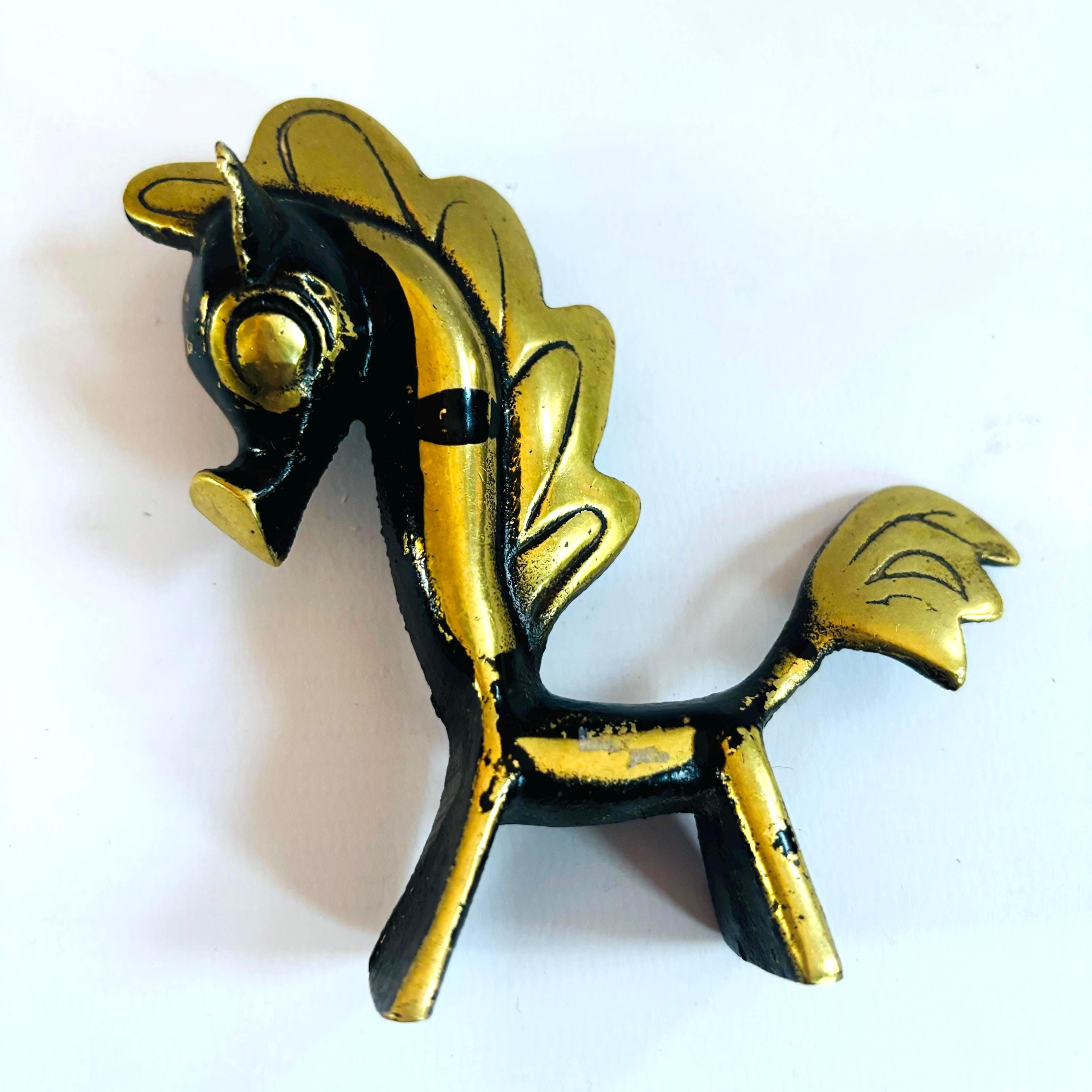 Walter Bosse　アンティーク　真鍮　ロッキングホース Walter Bosse アンティーク 真鍮 ロッキングホース - メルカリ