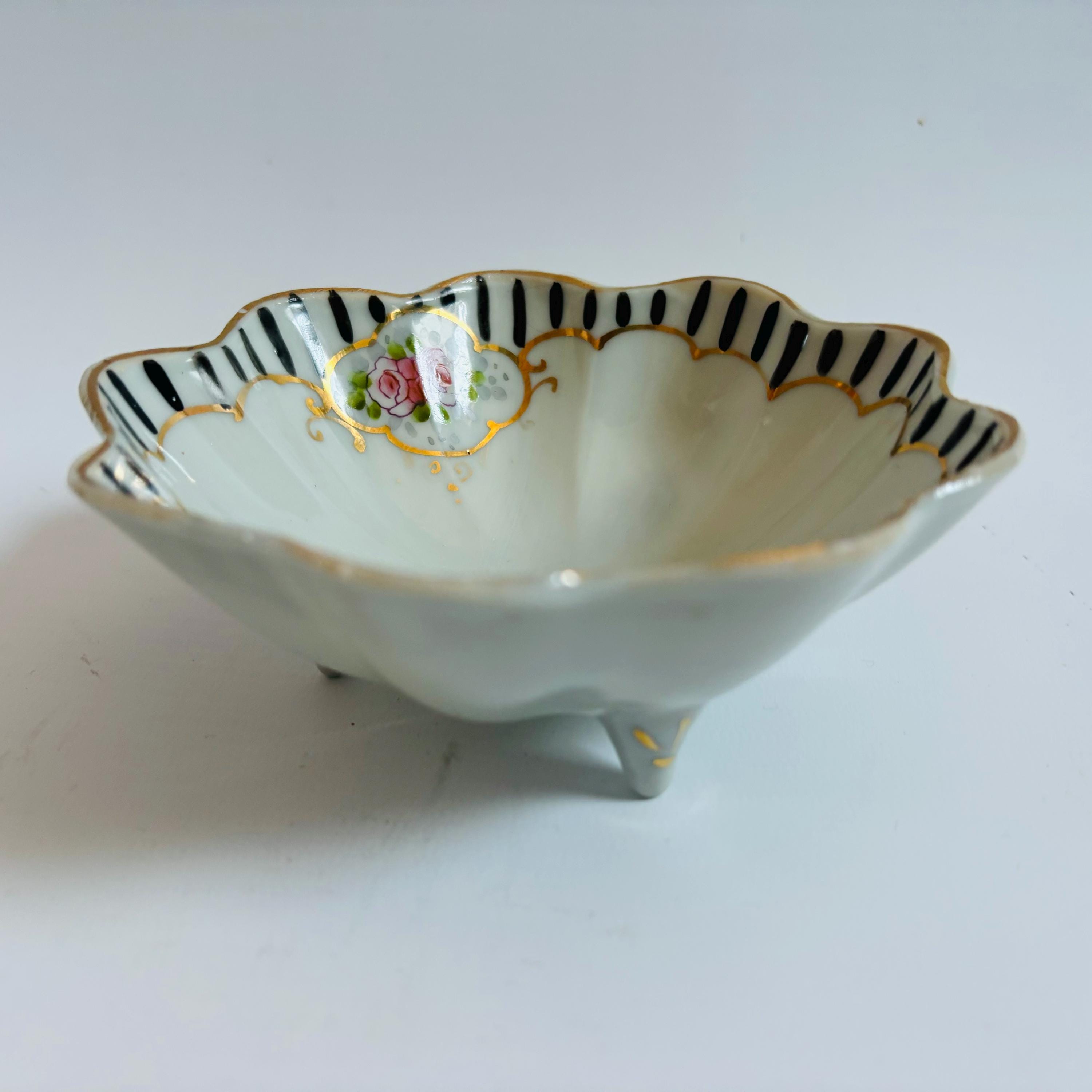 Japanese 1920s Fine Bone China Vintage Nippon Finger Bowl