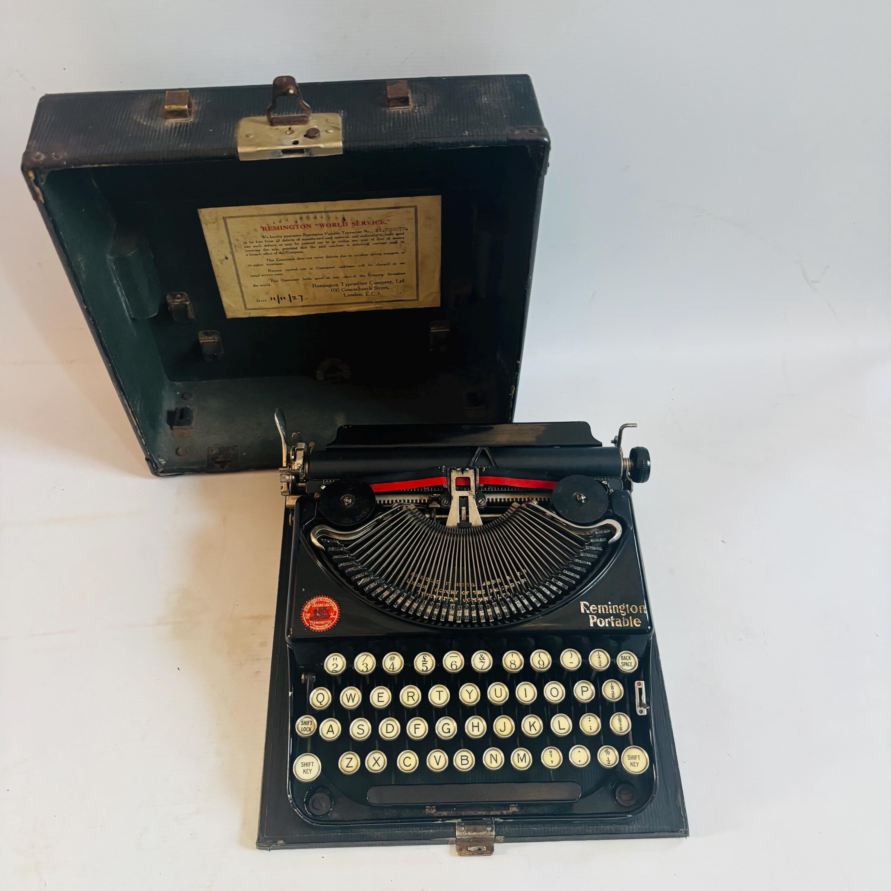 Antique Remington Typewriter - Etsy