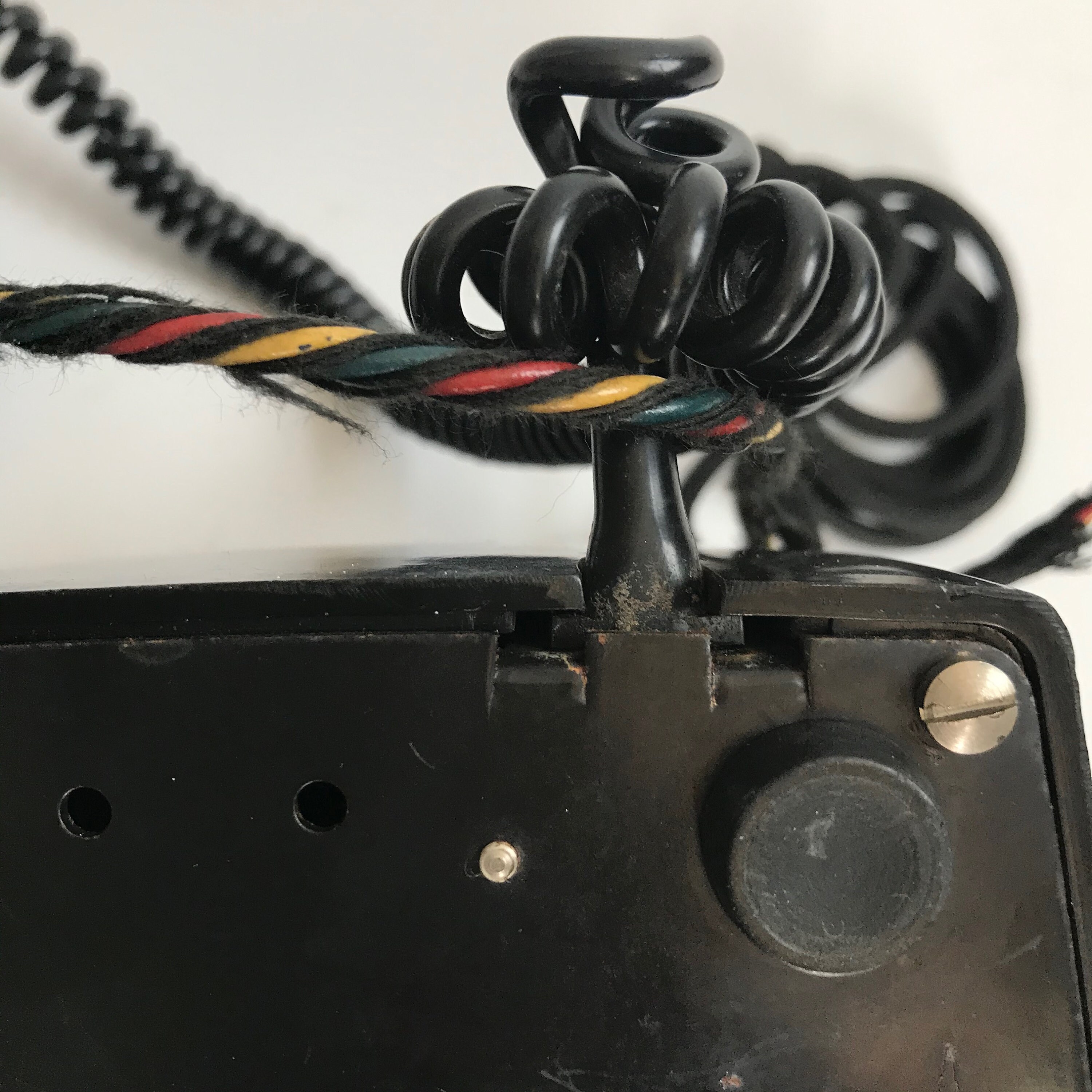 Ericsson Original Bakelite Black Telephone 1931 Model by